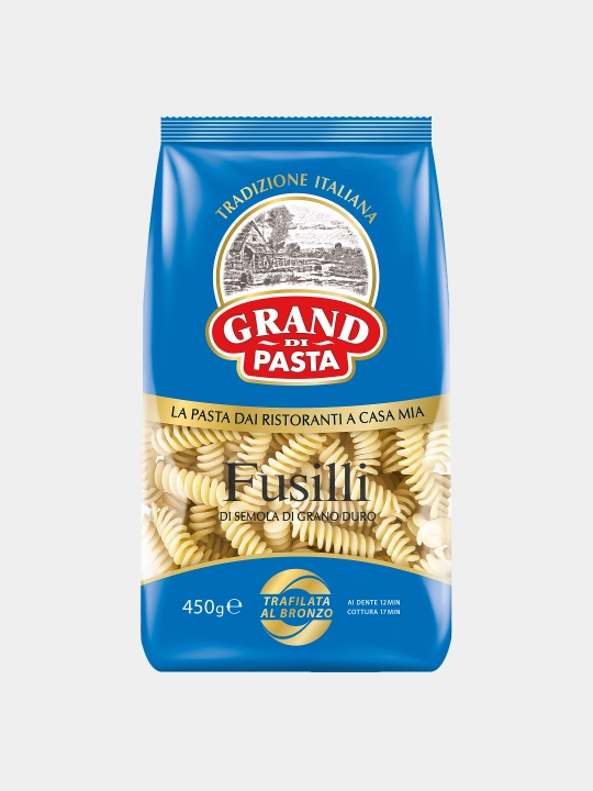 Макароны GRAND DI PASTA Fusilli, 450 г, 1002-4