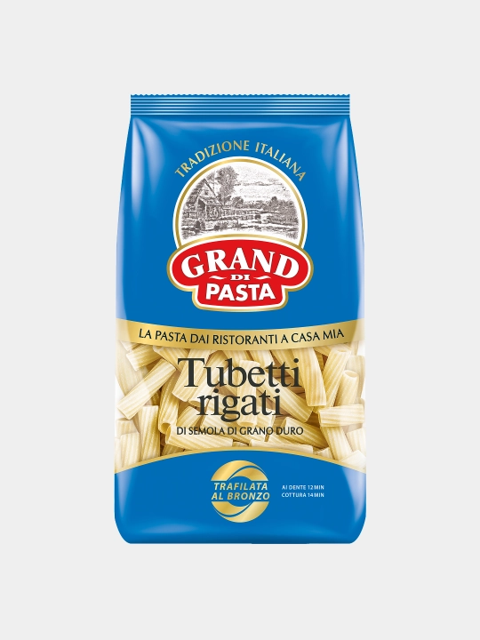 Макароны Grand di Pasta Tubetti rigatti, 450 г