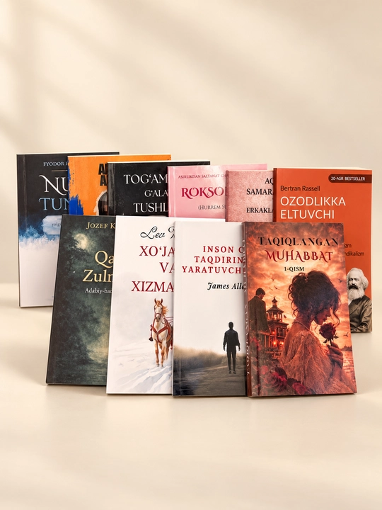 Набор из 10 художественных книг - 