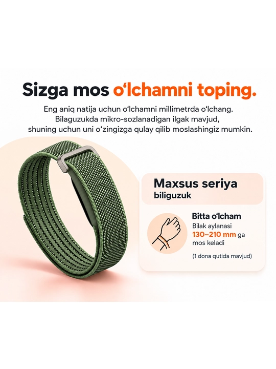 Google Fitbit uchun Alpine Loop neylon sport tasmasi, matoli bilaguzuk