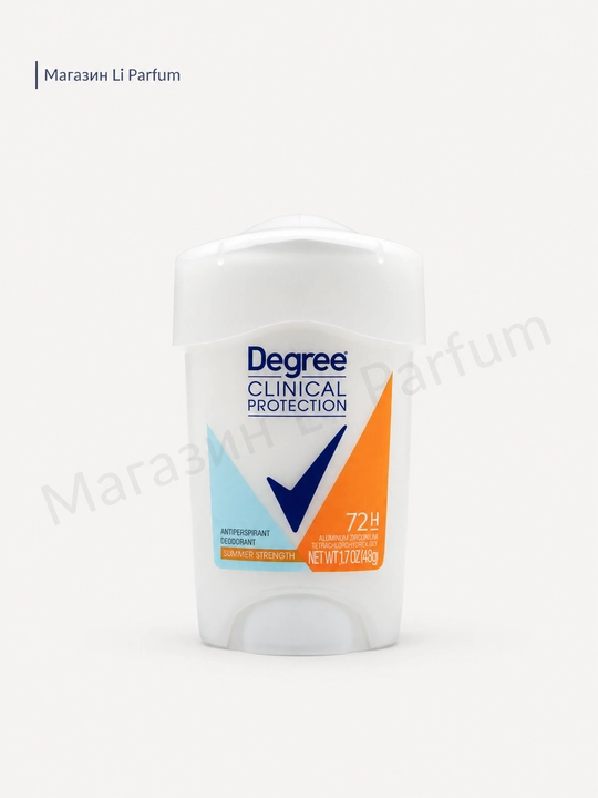 Дезодорант-антиперспирант Degree Clinical Protection 72 h, стик