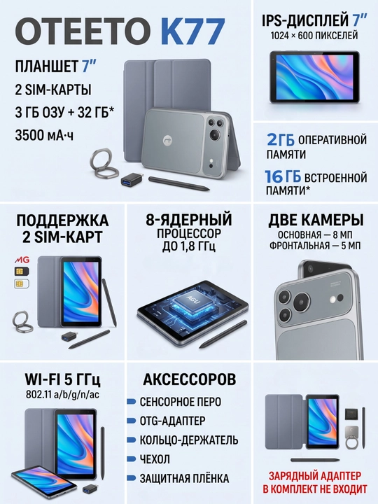 Планшеты с клавиатурой - удобное решение для учёбы, работы и повседневного использования