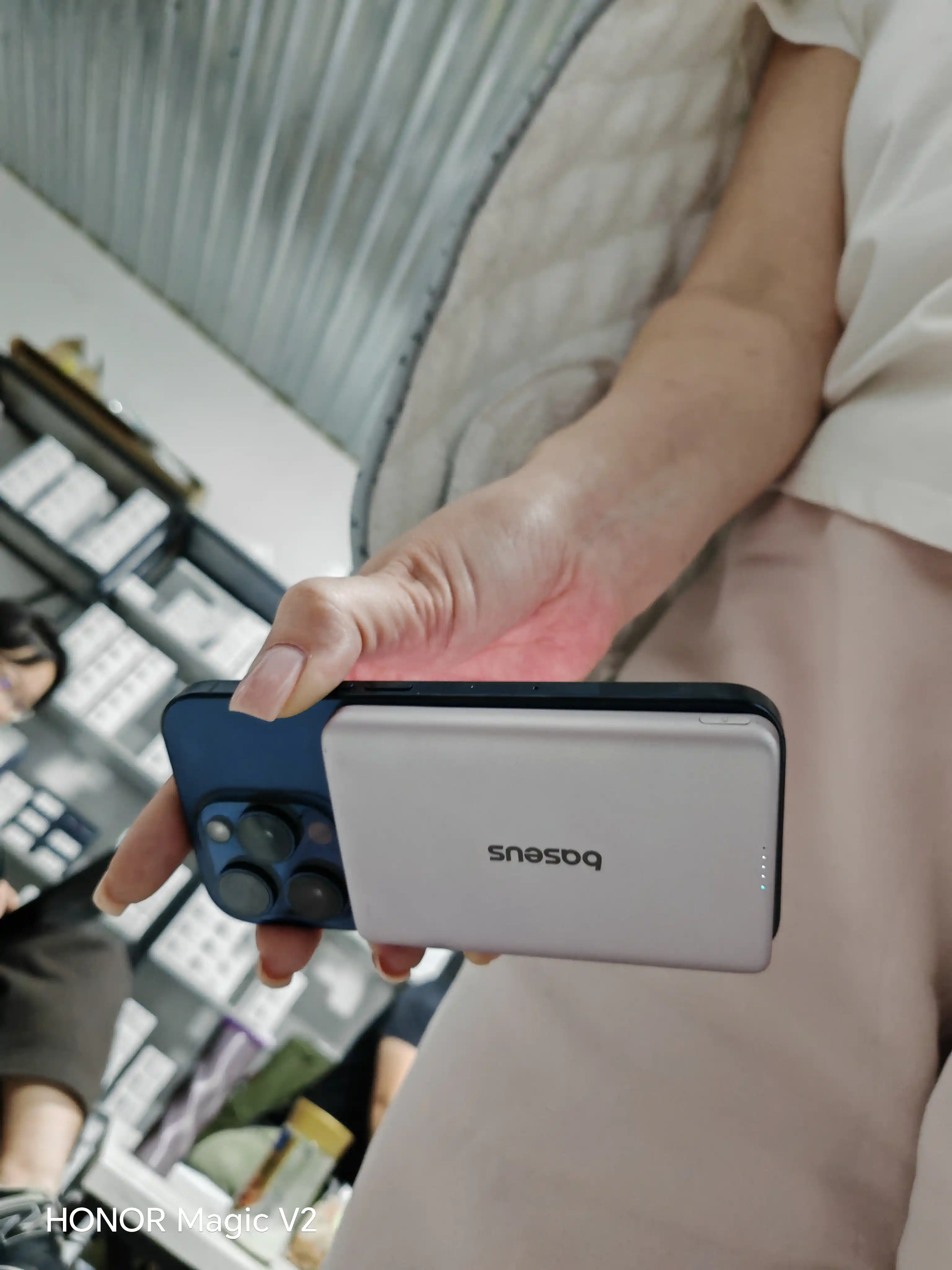 Повербанк магнитный Baseus PicoGo AM41 5000 мАч 20W, MagSafe для айфона