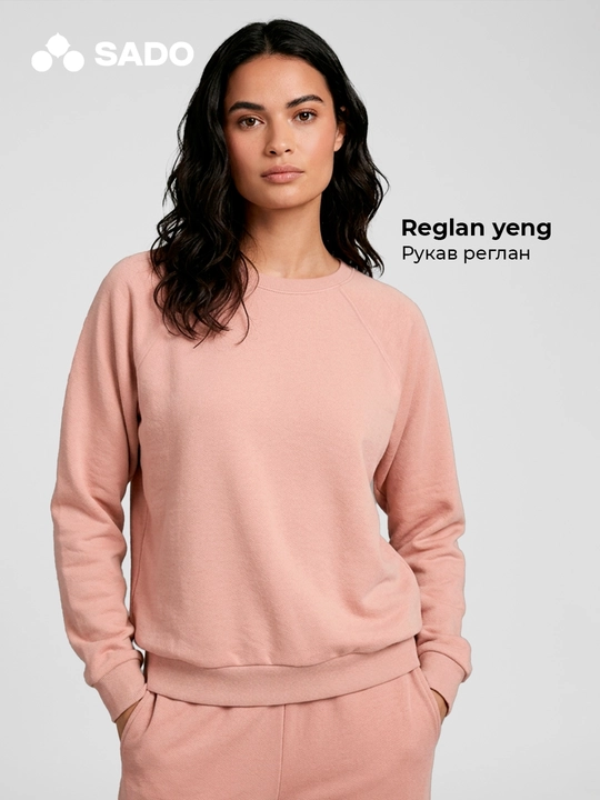 Ayollar reglan svitshoti SADO, koftalar