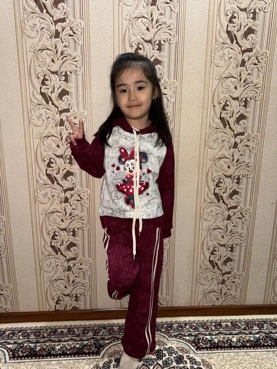 Qizlar uchun dvoykalar. sport kiyimlari paxtali kuzgi va baxorgi kiyim, 4, 5, 6 yoshga
