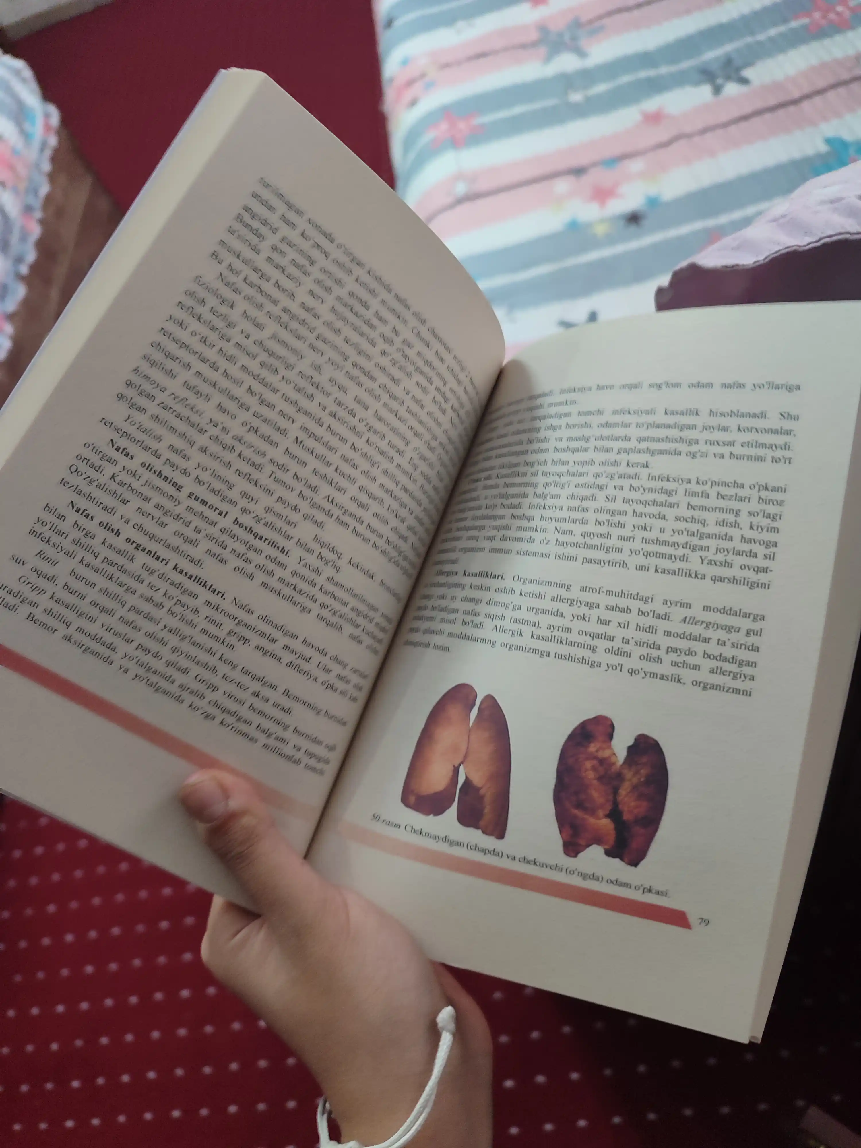 «Biologiya. 8-sinf».  (A5 format  rangli) o'zbek tilida