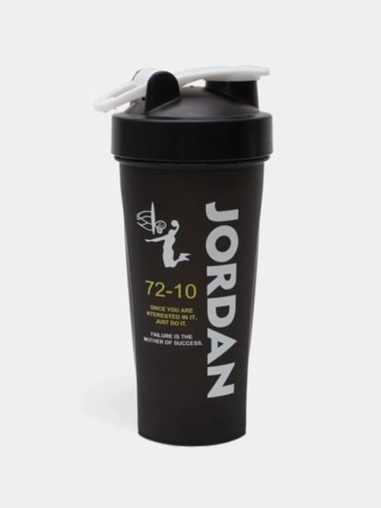 Sport sheyker 600 ml – prujinali venchik va ikki tomonlama o‘lchov shkalasi bilan