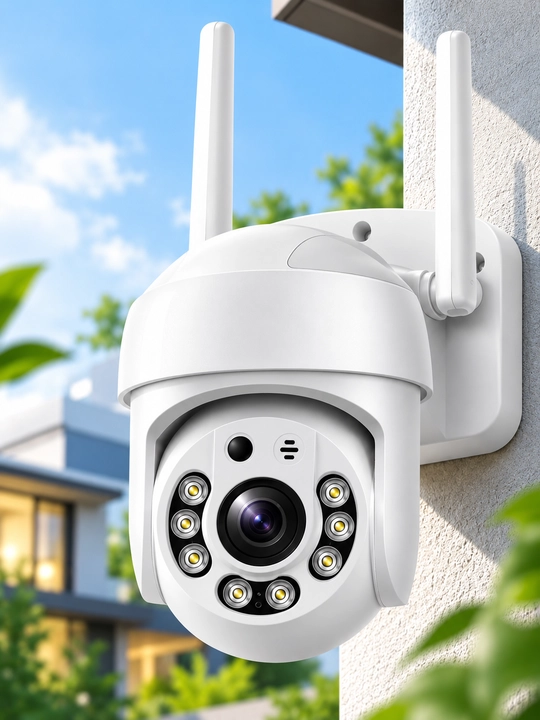 Kuzatuv kamerasi, Aqlli Wi-Fi kamera, 360° Full HD kamera - 