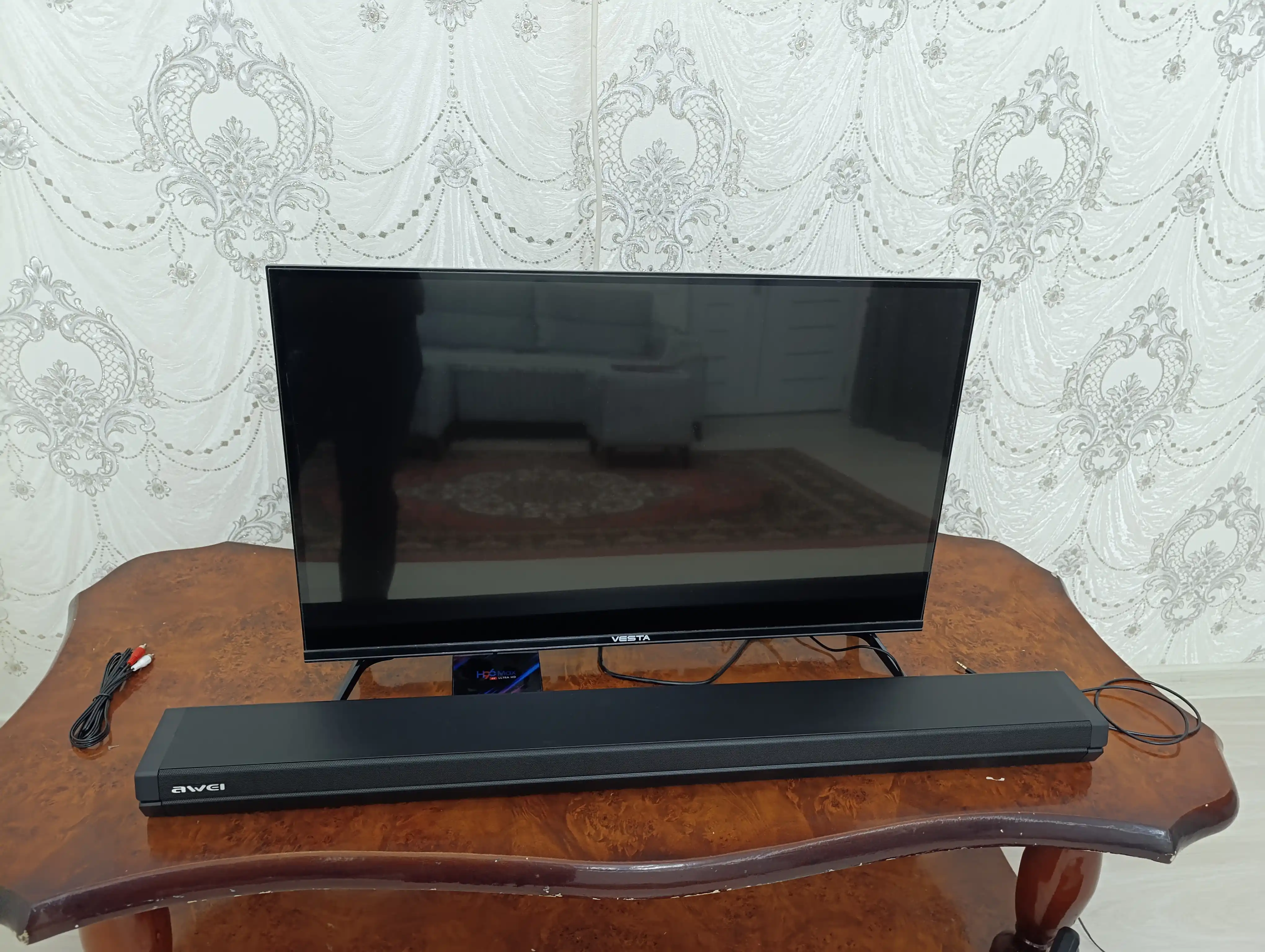 AWEI Y990/Y999 Soundbar, Bluetooth 5.0, беспроводная аудиосистема для ТВ