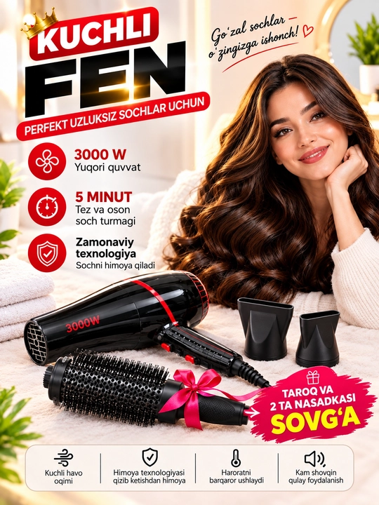 FA-KANG ION FEN. PROFESSIONAL QURITISH VA TURMAK.MAXSUS SOVGʻA🎁UKLADKA TAROQ+2TA NASADKA