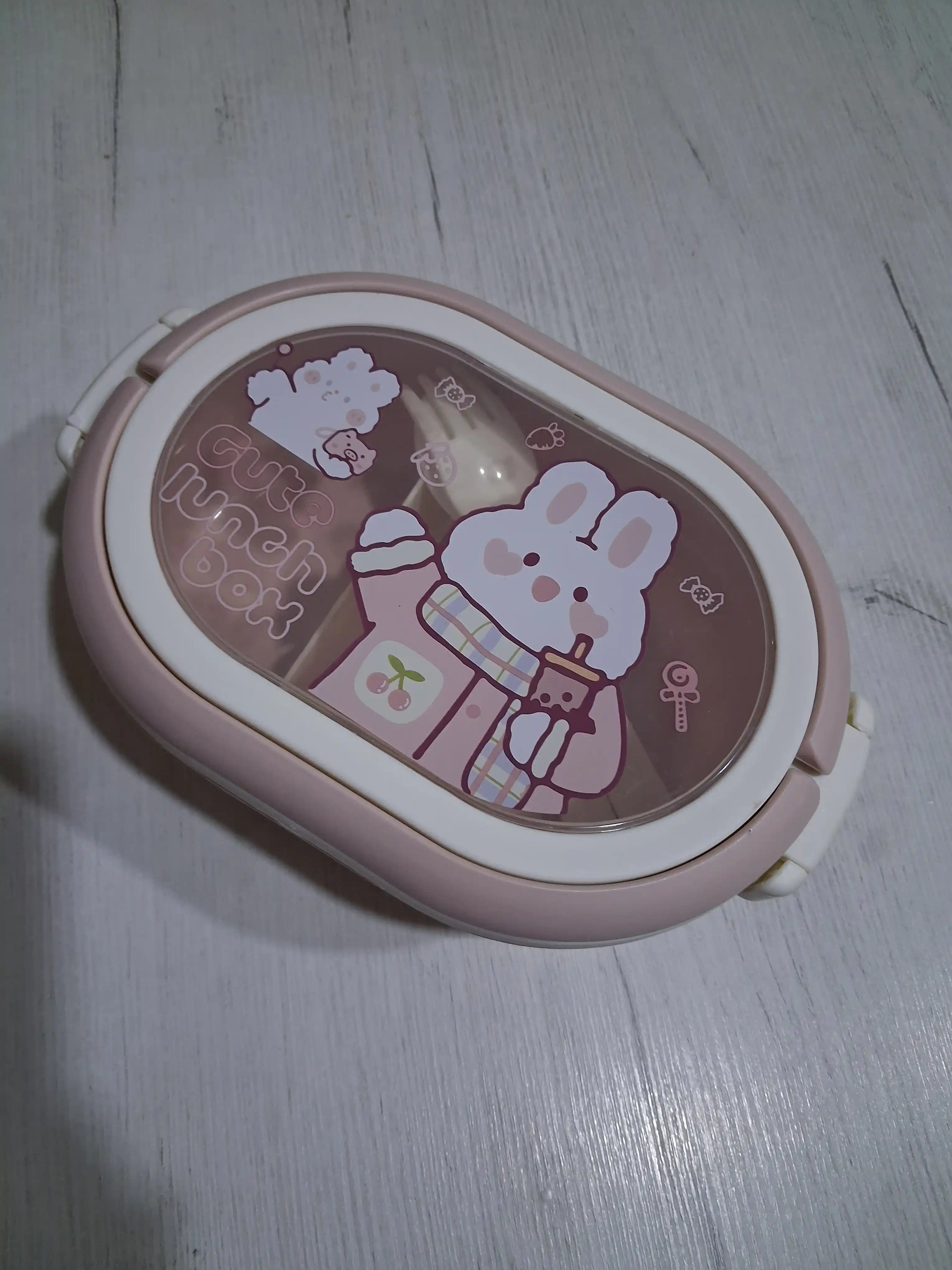 Lanchboks bo'limli va germetik, ovqat uchun konteyner 800 ml