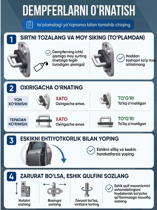 Avtomobillar uchun universal  ovoz pasaytiruvchi aksessuar