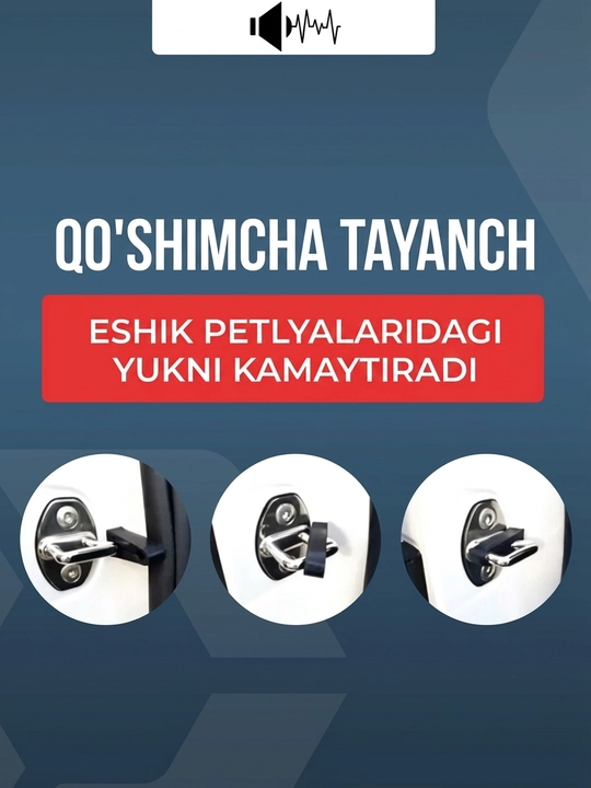 Avtomobillar uchun universal  ovoz pasaytiruvchi aksessuar