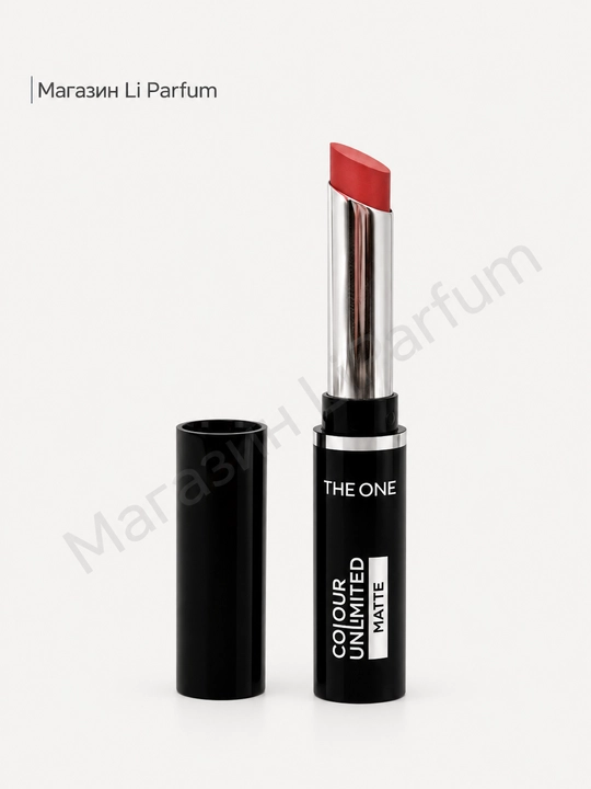 Lab bo‘yog‘i Oriflame The ONE Colour Unlimited Matte uzoq saqlanuvchi mat shaftoli rang