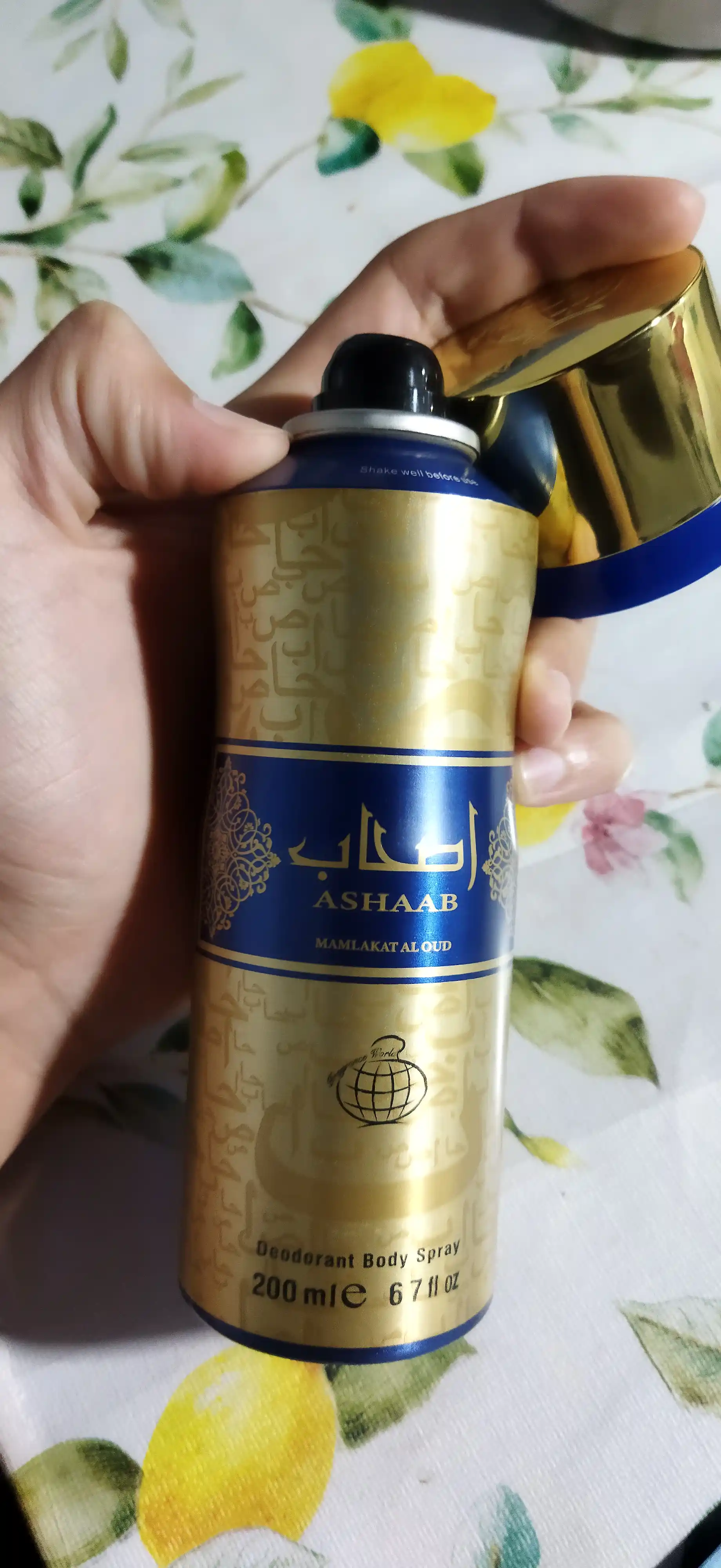 Erkaklar uchun dezodorant sprey, xarizmatik, 10 xil turdagi yozgi xushbo'y ifor, 200 ml