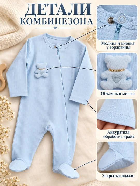 Комбинезон детский, боди, слип из мягкого хлопка, боди для новорожденных