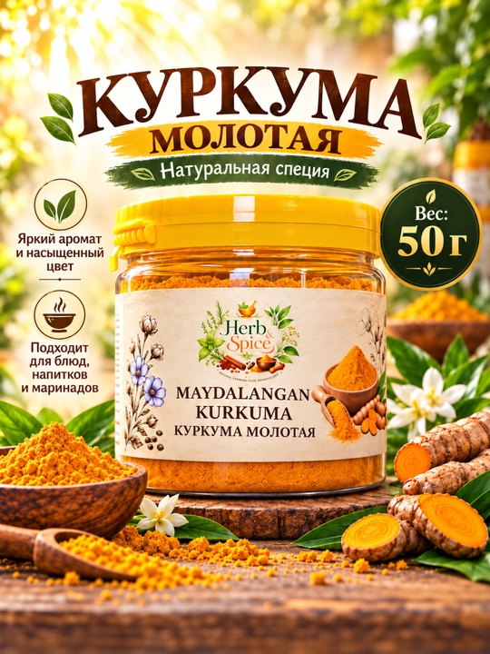 Куркума — молотая специя
