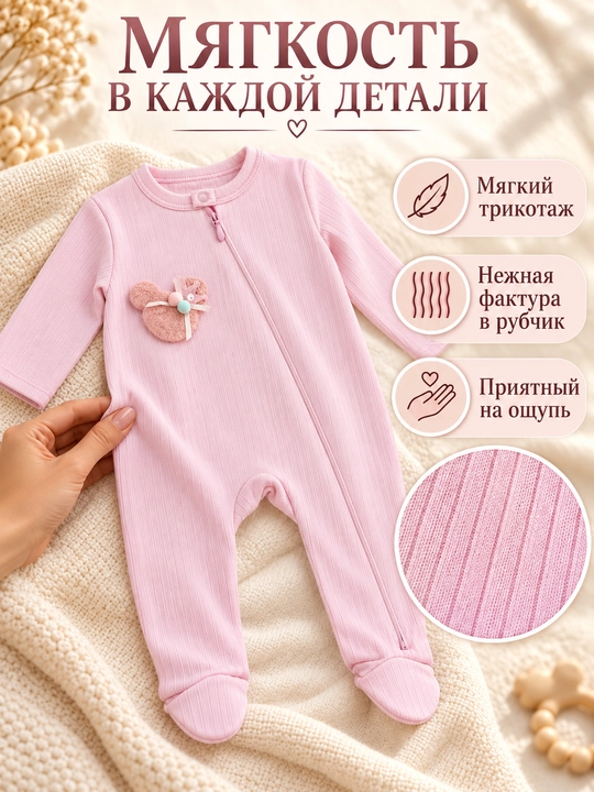 Комбинезон детский, боди, слип из мягкого хлопка, боди для новорожденных