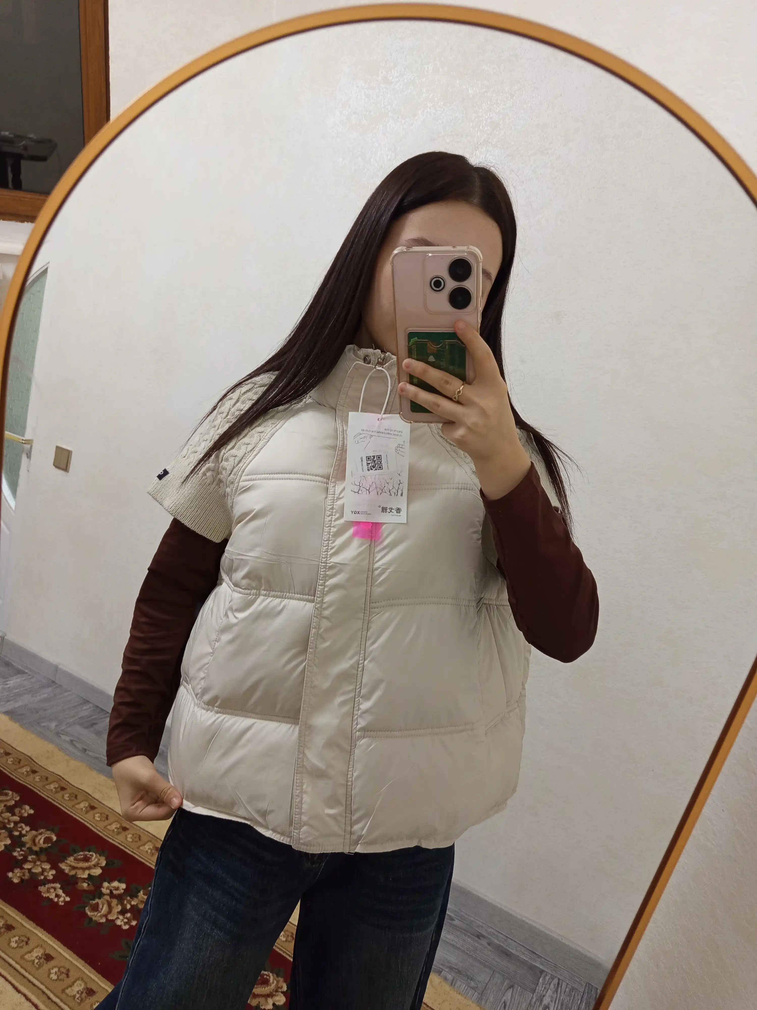 Jiletka ayollar uchun bezrukavka, issiq, trikotaj yengli - UNCHA STORE