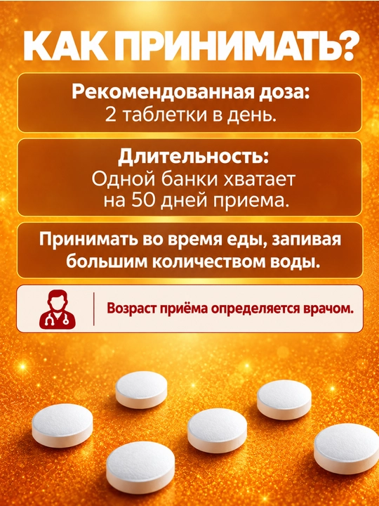 Solyvia Глюконат цинка 100 таблеток, 50 мг, произведено в Турции, Халяль
