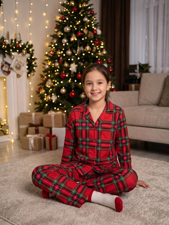 Pijama qizlar uchun, yangi yil