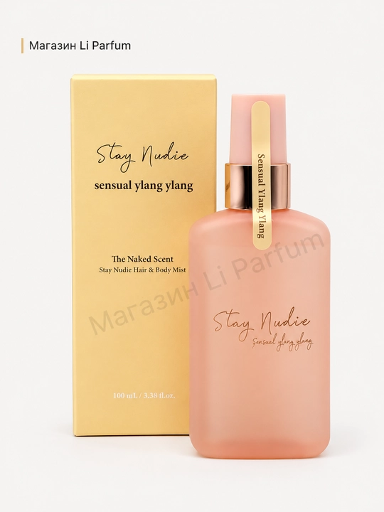 Bodyholic Stay Nudie Sensual Ylang Ylang soch va tana uchun mist, 100 ml - 
