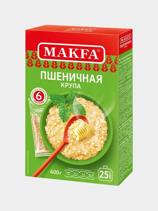 Bug'doy yormalari Makfa Poltavskaya, 400 gr
