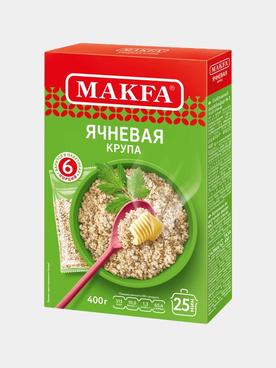 Arpa yormalari Makfa, 400g