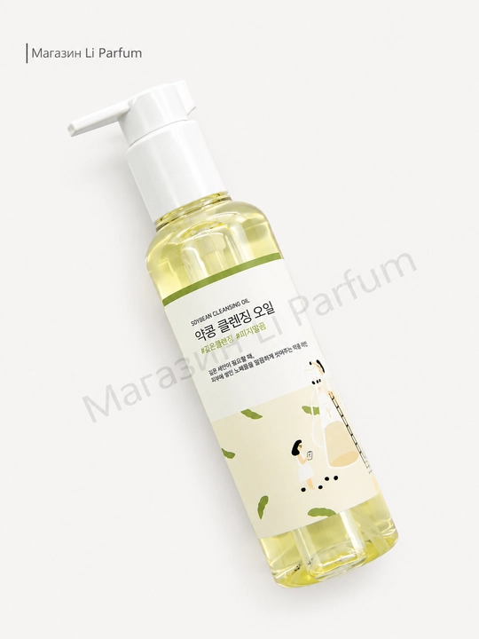 ROUND LAB Soybean Cleansing Oil makiyajni tozalash uchun gidrofil moy va SPF 200 ml