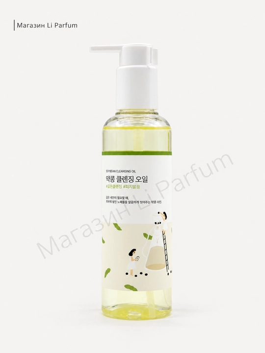 ROUND LAB Soybean Cleansing Oil makiyajni tozalash uchun gidrofil moy va SPF 200 ml