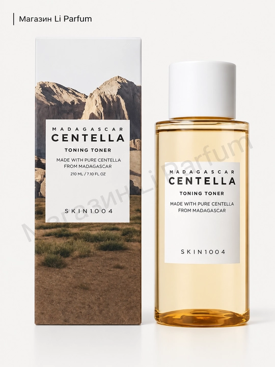 SKIN1004 Madagascar Centella Toning toner PHA, toner sezgir teri uchun, 210 ml - 