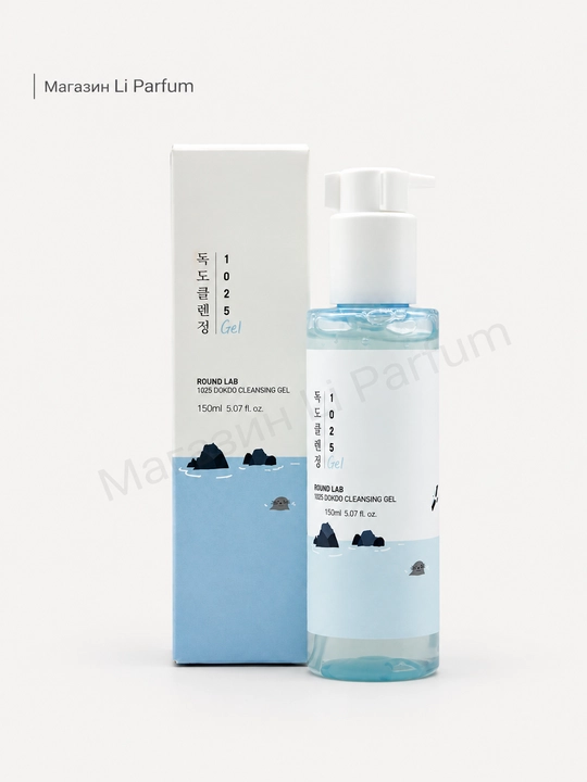 Round Lab 1025 Dokdo sezgir teri uchun past pH tozalovchi gel 150 ml - 