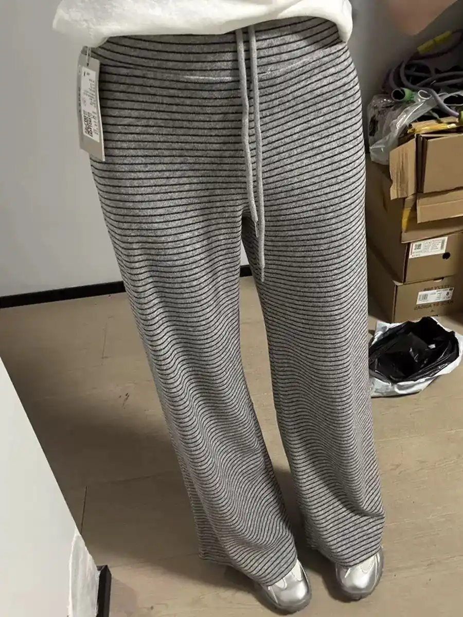 Ayollar va qizlar uchun keng sport shimi, kundalik Baggy jogger, Y2K casual uslubi