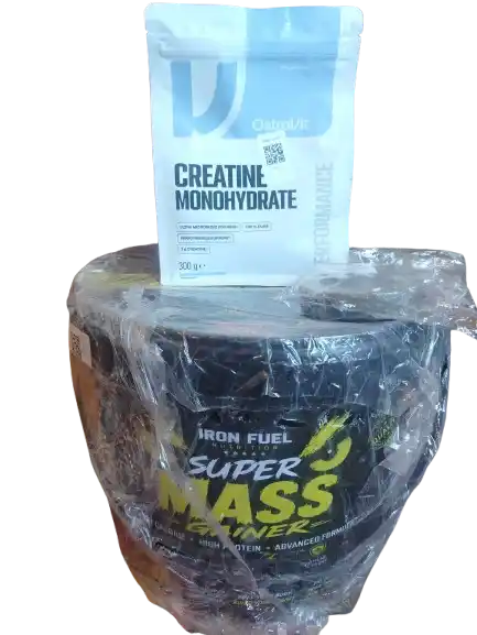 Geyner Super MASS GAINER, mushak massasini olish uchun, 1-3-7 kg