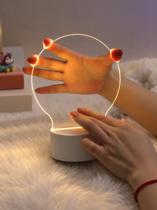 3D LED-светильник для рисования и записей, ночник с подсветкой, маркером и пультом