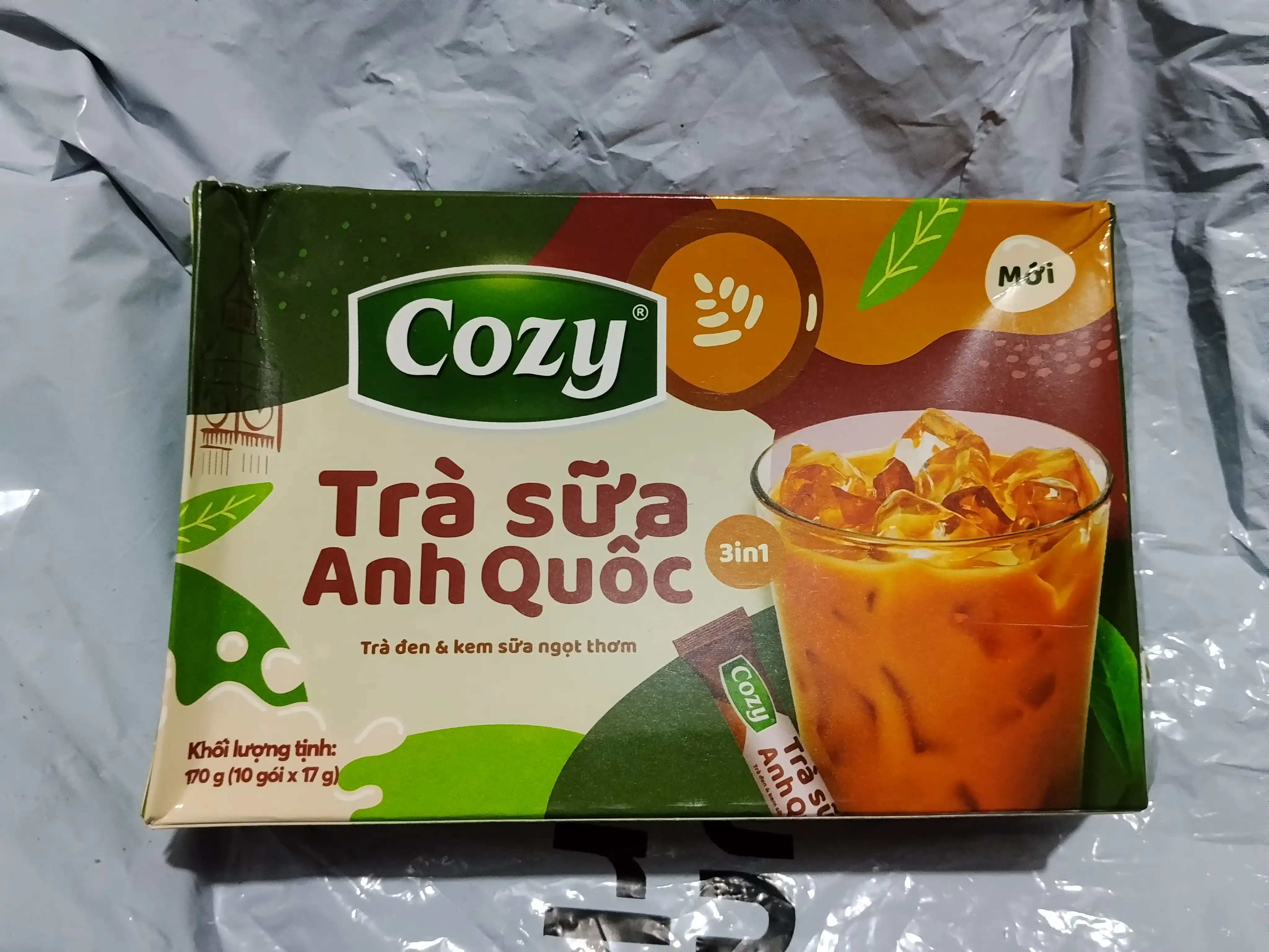 Чай с молоком, детокс, со свежим английским вкусом