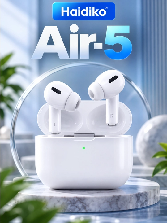 Haidiko Air-5 simsiz Bluetooth quloqchin –  zaryad qutisi bilan