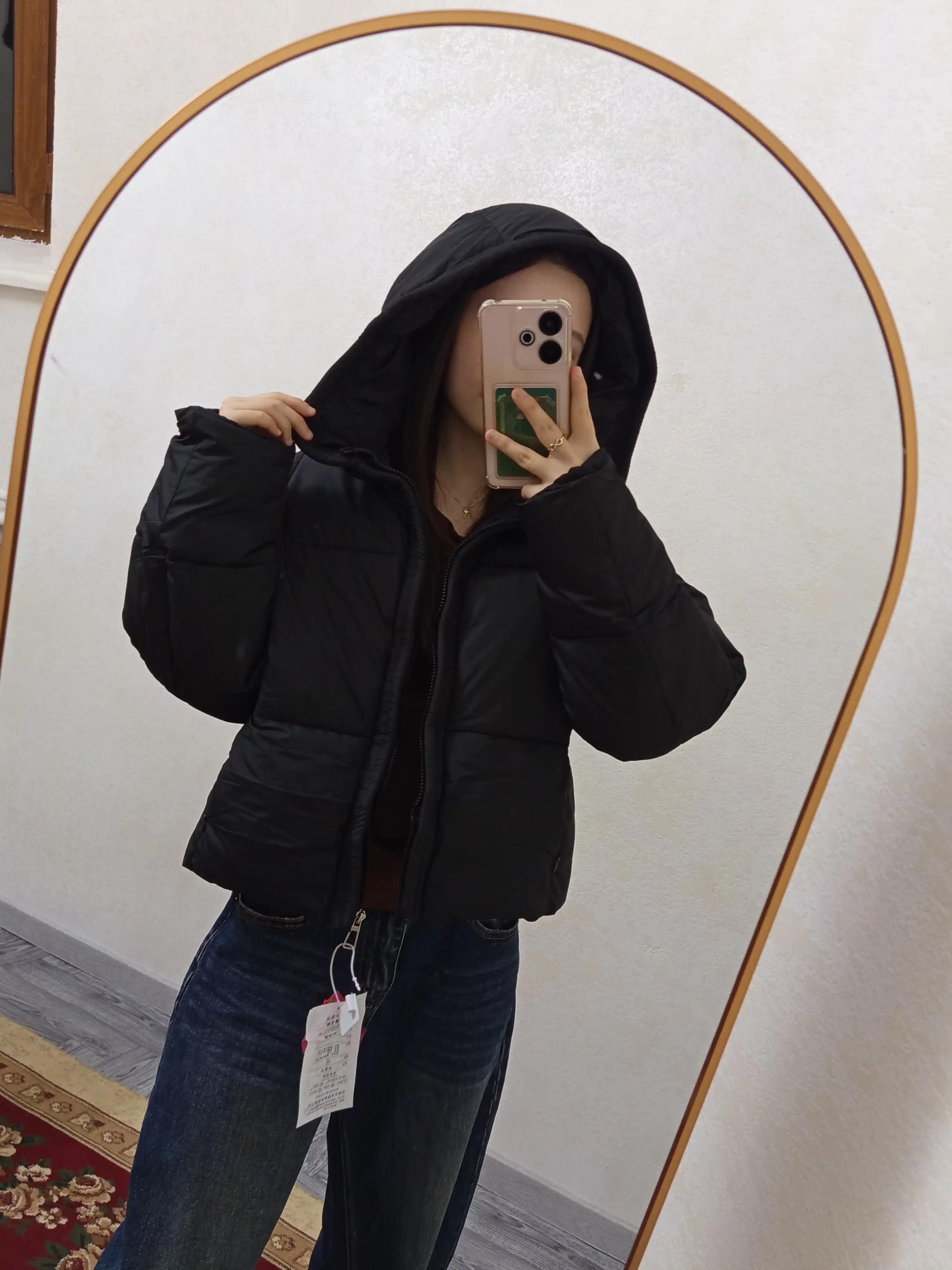 Куртка для женщин и девушек, зимняя тёплая с капюшоном, пуховик - UNCHA STORE