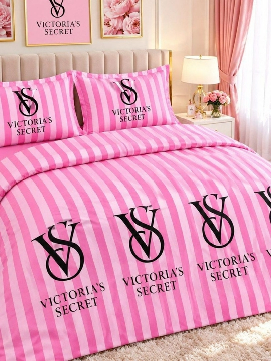 Victoria's Secret pushti yo'l-yo'l uslubdagi yo'rg'ak/ko'rpa-to'shak to'plami - 