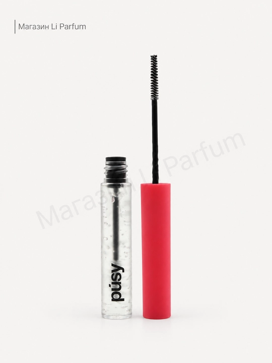 PUSY Brow Fix gel Qoshlar uchun shaffof gel, mahkamlovchi, laminatsiyalovchi