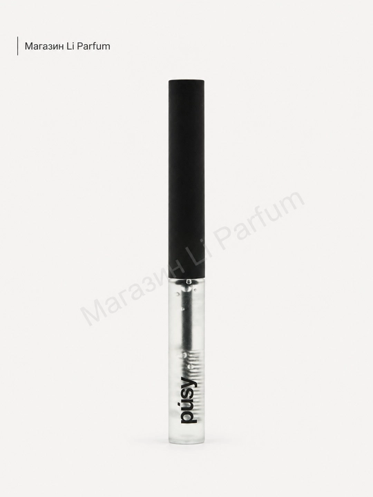 PUSY Brow Fix gel Qoshlar uchun shaffof gel, mahkamlovchi, laminatsiyalovchi