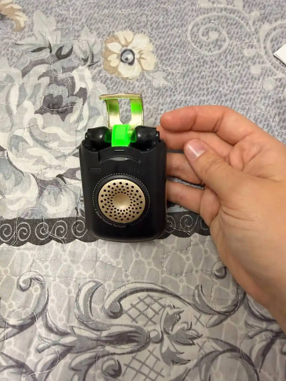 Simsiz Bluetooth kolonka + quloqchinlar, 2v1 da, sensorli, namlikdan himoya, kalonka