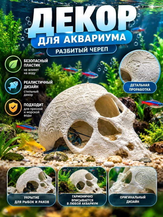 Akvarium uchun dekor — noyob suv osti dunyosini yaratish uchun zamonaviy 3D bosma bezaklar - 