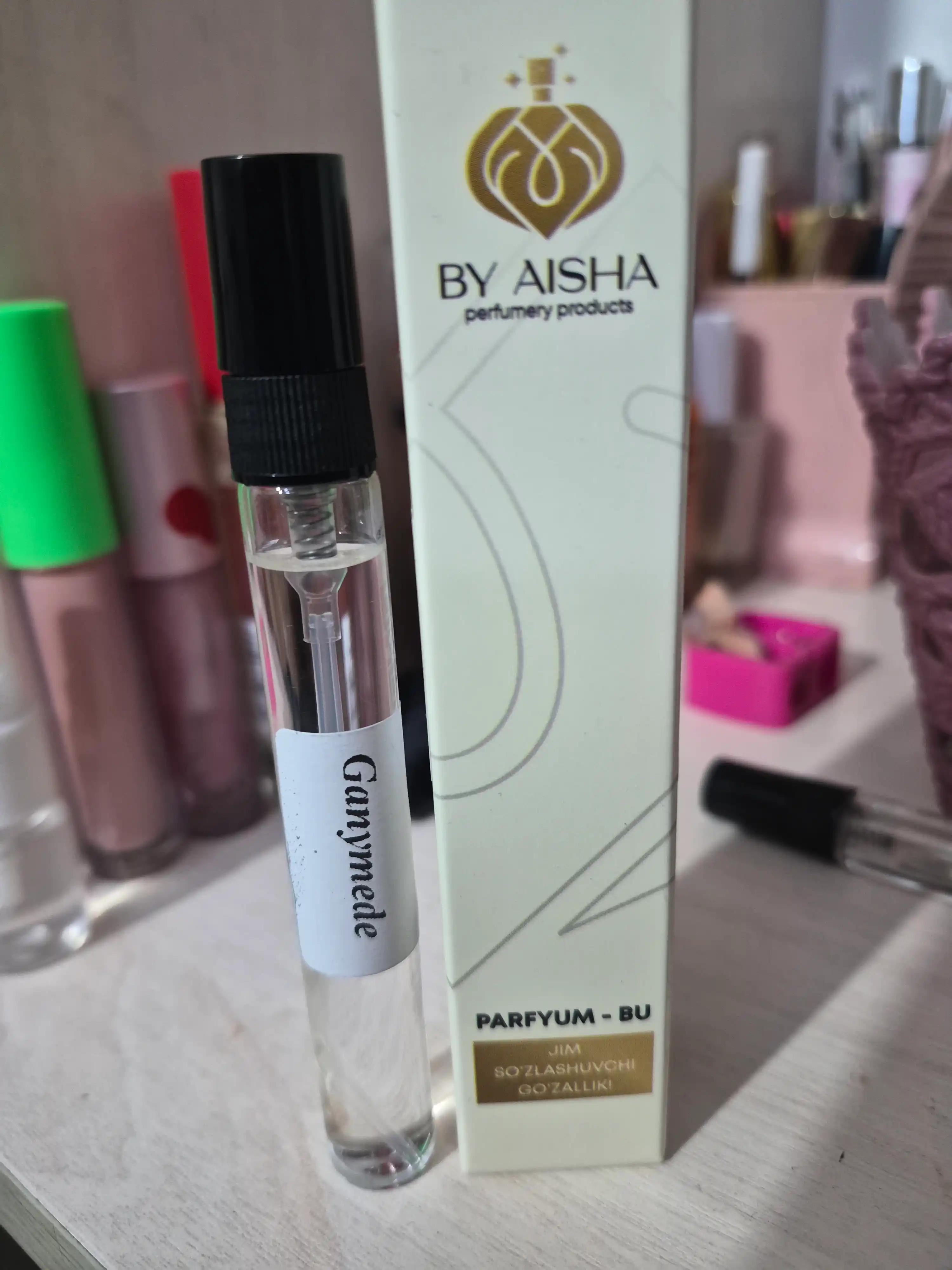 Uniseks atir Ganymede, Ayollar va Erkaklar uchun atir, raspiv,3 ml,5 ml,10 ml,20 ml,30ml