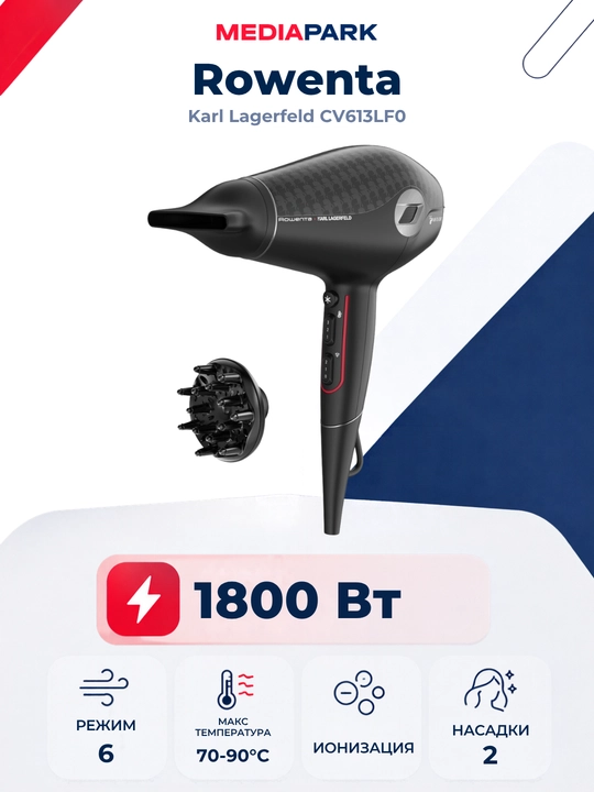 Fen Rowenta Karl Lagerfeld CV613LF0 - 