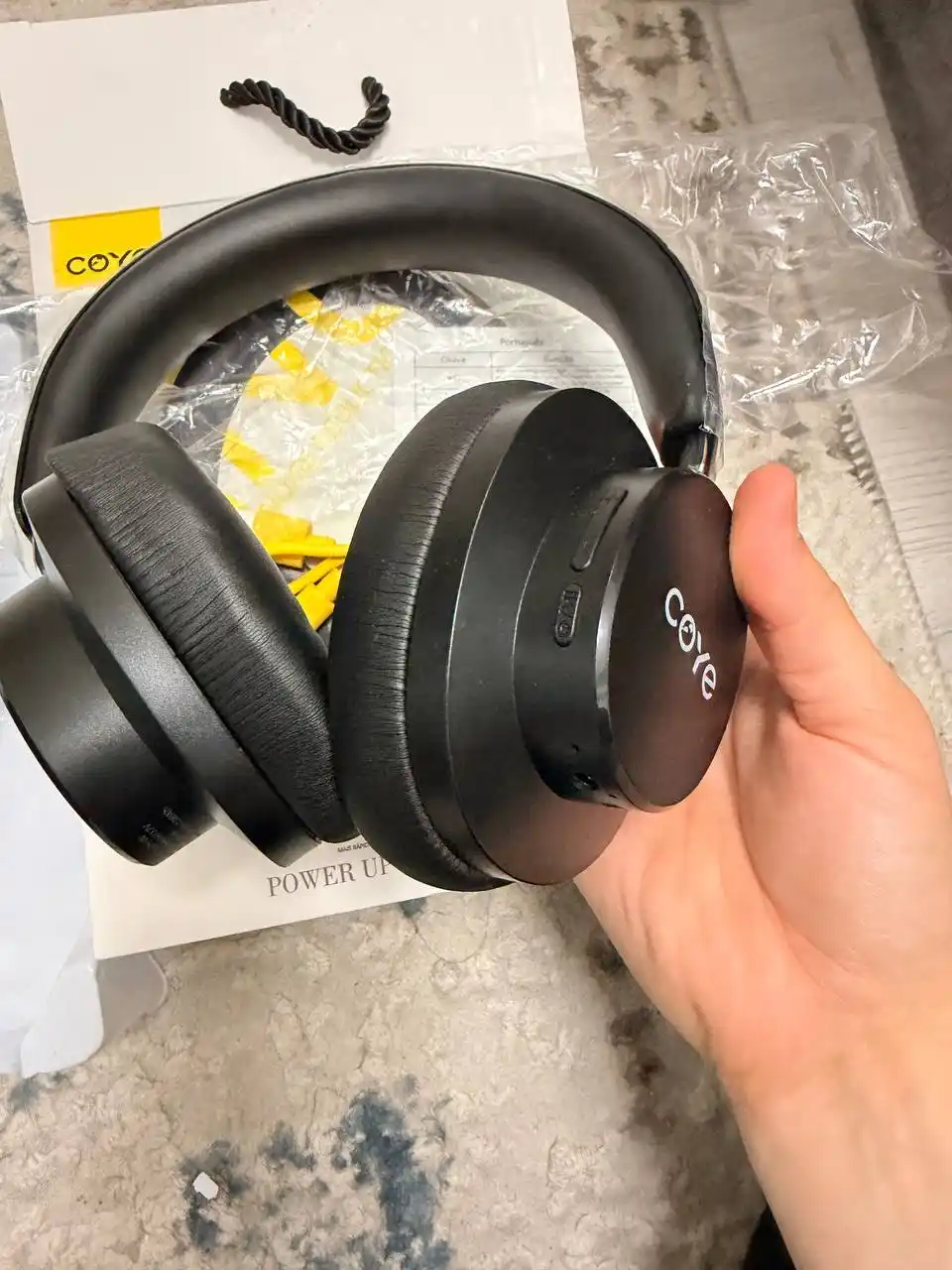 Simsiz quloqchin, ANC Bluetooth quloqchinlar, 38 soat ishlash vaqti, premium naushnik