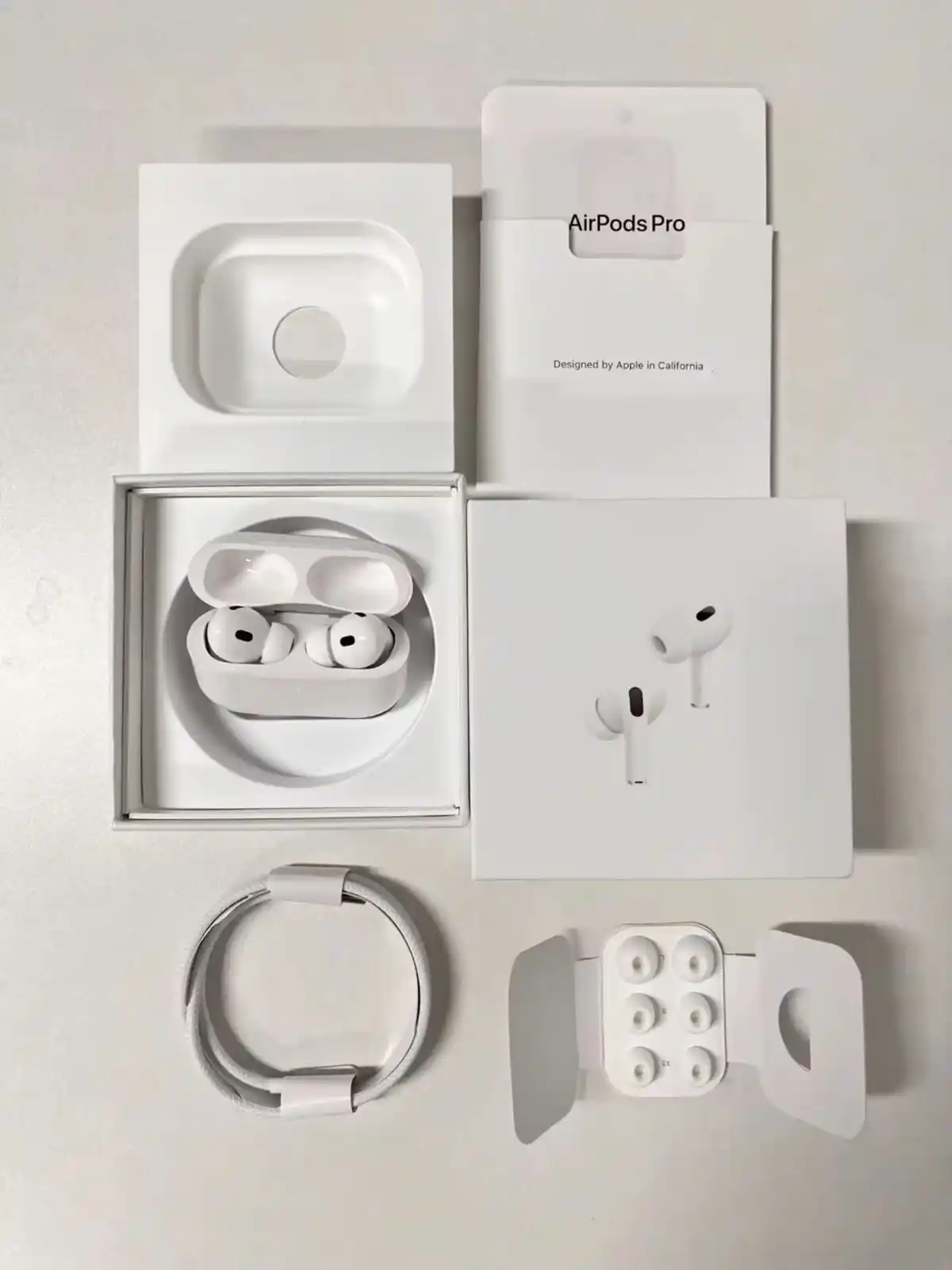 Simsiz quloqchinlar Pods Pro 2, Bluetooth, ENC, iPhone va Android uchun