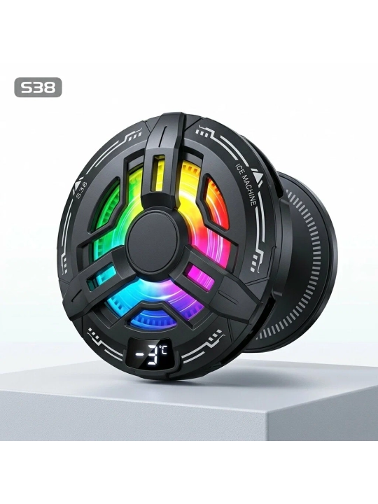 Telefon sovutgichi Mentech HK-S38 Pro, magnitli, RGB chiroqli, 15 Vt