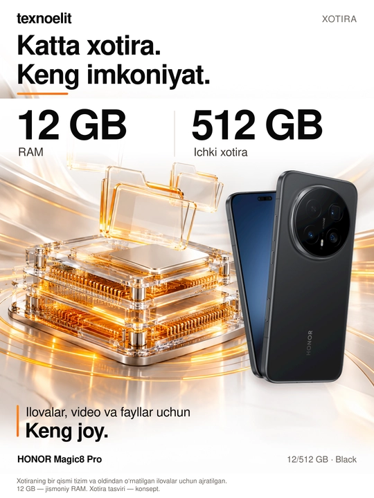 Смартфон HONOR Magic8 Pro 5G, 12/512 ГБ, HONOR Watch 2i в подарок