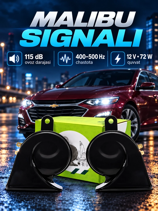 Chevrolet Malibu uchun OSUN ODL 165 avtomobil signali, 12V, 400/500 Hz - 